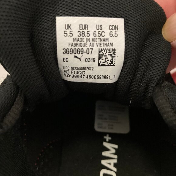 PUMA ST Activate Sports Running Shoes Black/Red/White - Picture 5 of 6